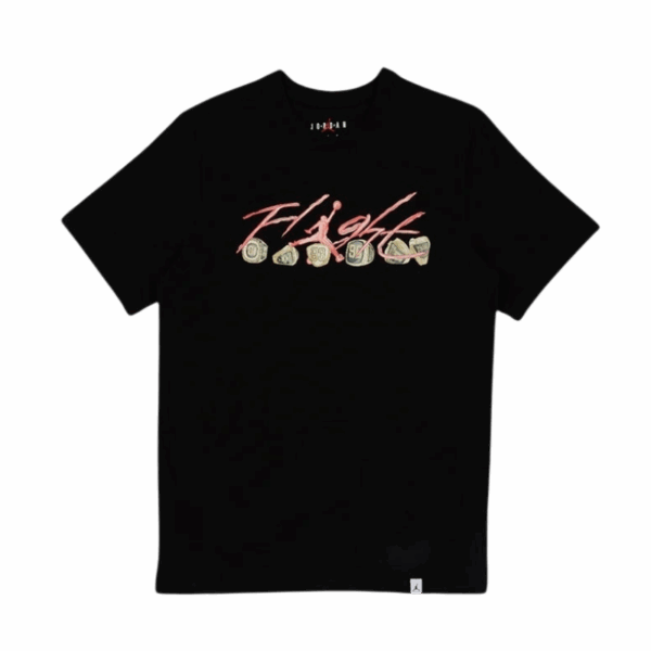 Jordan Flight Essentials Rings Tee Black