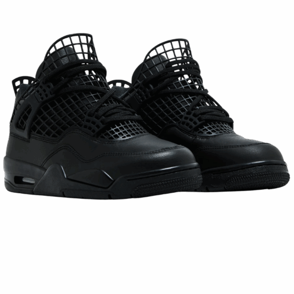 Jordan 4 Retro Net Black (Women's) - Image 5