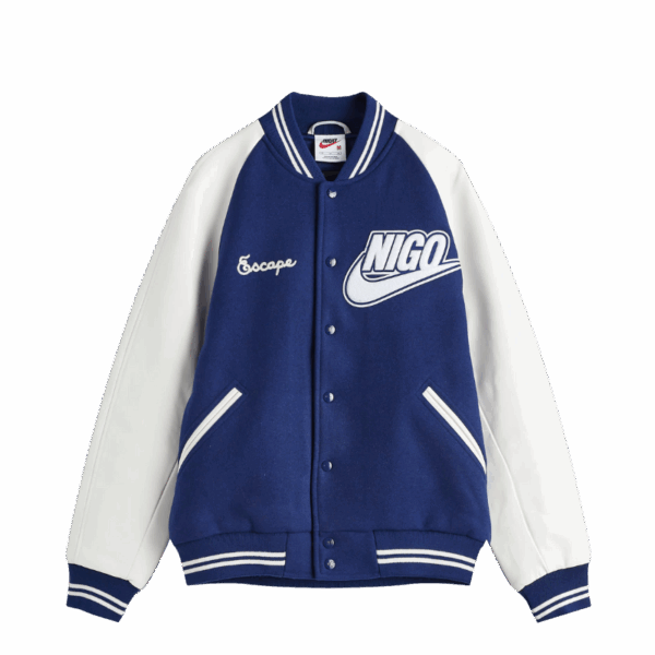 Nike x Nigo NRG Varsity Jacket Navy