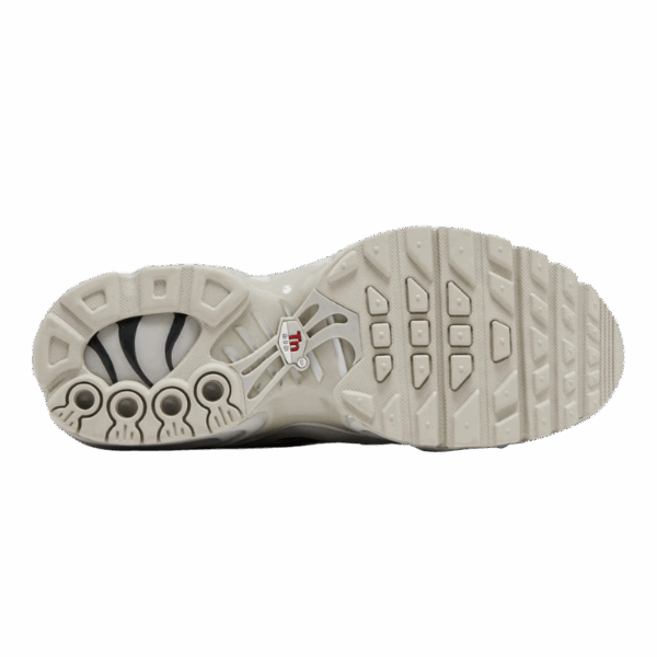 Nike Air Max Plus Light Iron Ore Gym Red Smoke Grey Metallic Silver (GS) - Image 3