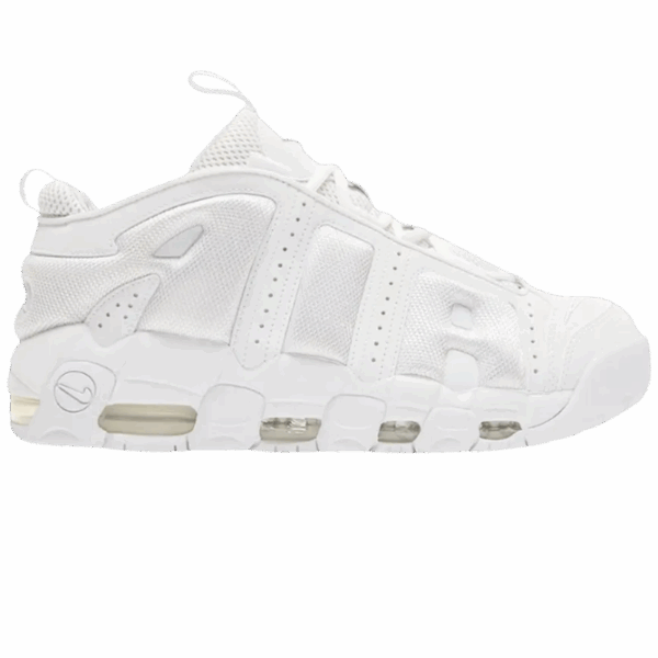 Nike Air More Uptempo Low Triple White