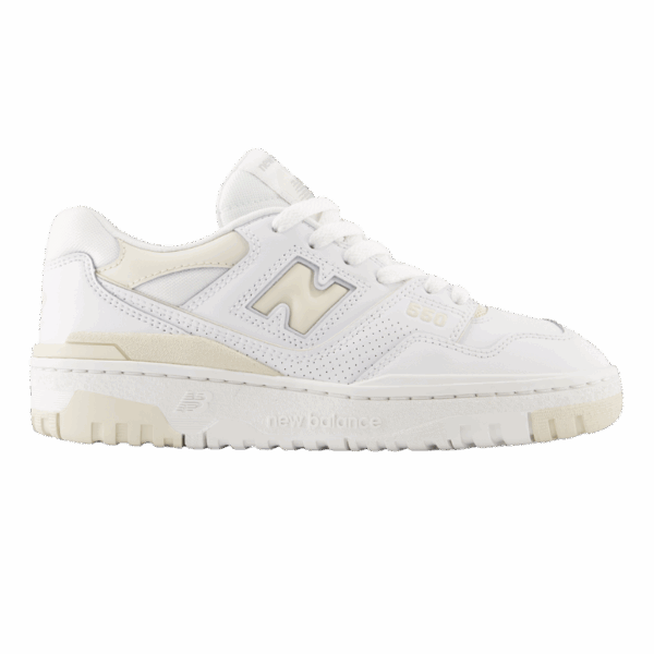 New Balance 550 White Cream Leather (GS)