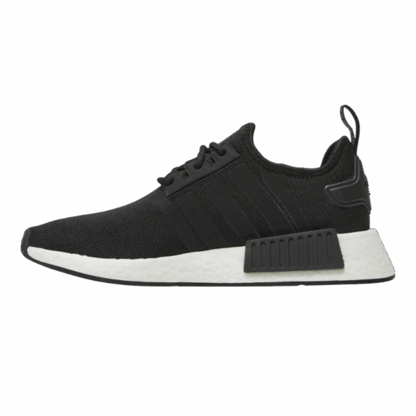adidas NMD R1 Refined Core Black Cloud White (GS) - Image 2