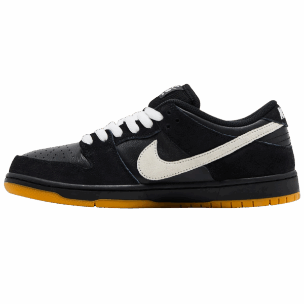 Nike Dunk Low Pro SB Black White Gum - Image 2