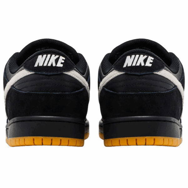 Nike Dunk Low Pro SB Black White Gum - Image 4