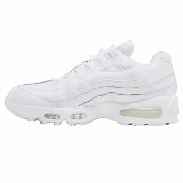 Nike Air Max 95 OG Big Bubble Triple White - Image 2