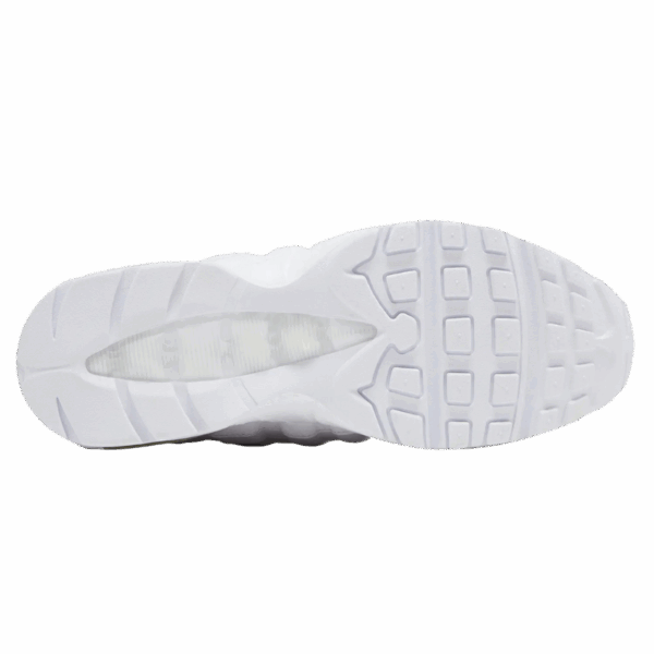 Nike Air Max 95 OG Big Bubble Triple White - Image 3