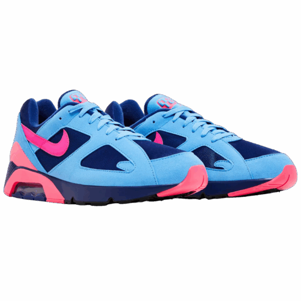 Nike Air Max 180 University Blue Hyper Pink - Image 5