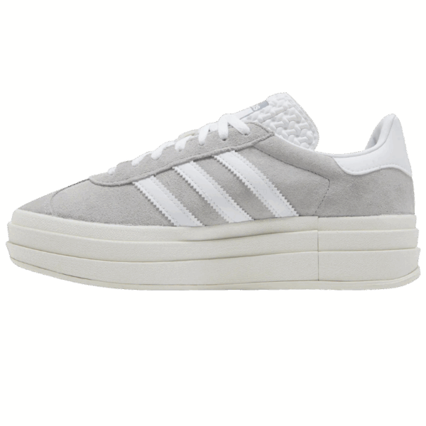 adidas Gazelle Bold Grey White (Women's) - Image 2