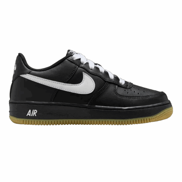 Nike Air Force 1 Low LV8 Black Gum Light Brown White (GS)