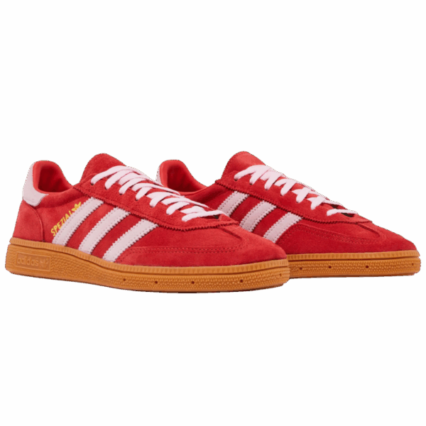 adidas Handball Spezial Bright Red Clear Pink (Women's) - Image 5