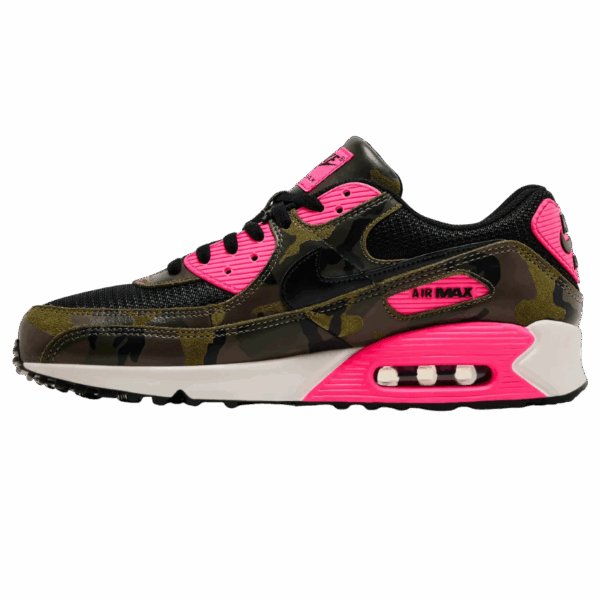 Nike Air Max 90 Camo Pack Sequoia Hyper Pink - Image 2