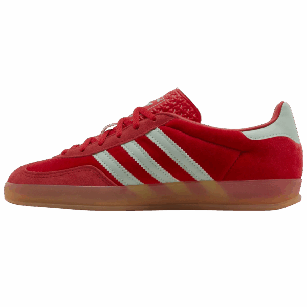 adidas Gazelle Indoor Better Scarlet Hazy Green (Women's) - Image 2
