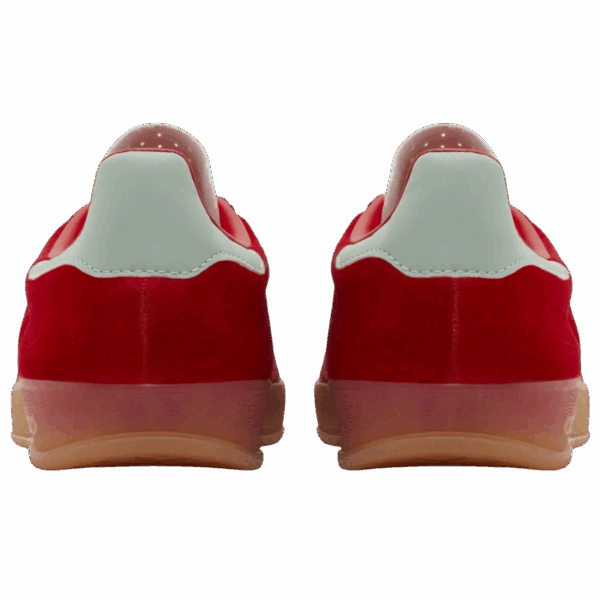 adidas Gazelle Indoor Better Scarlet Hazy Green (Women's) - Image 4