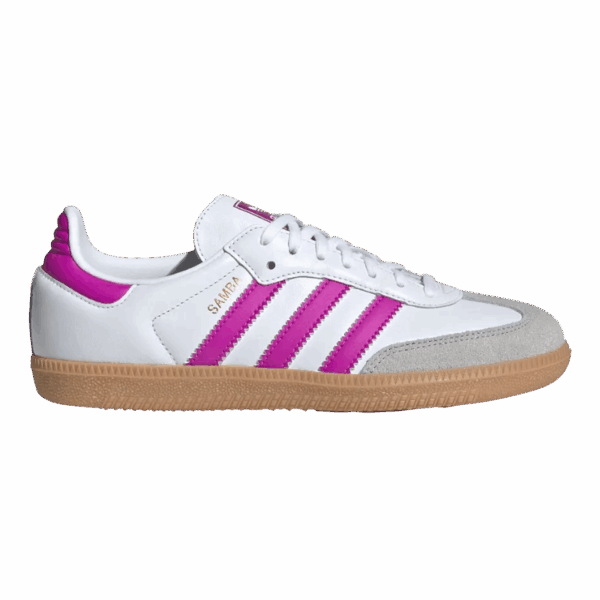 adidas Samba OG Footwear White Purple (Kids)