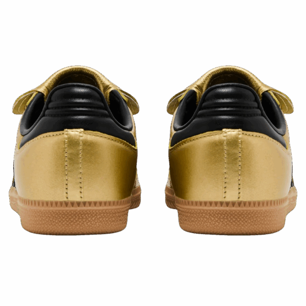 adidas Samba LT Gold Metallic Black Gum (Women's) - Image 4