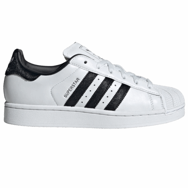 adidas Superstar II White Black Pony Hair (Women's)