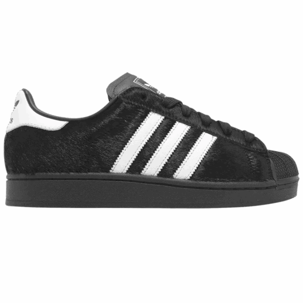 adidas Superstar II Black Ponyhair (Women's)