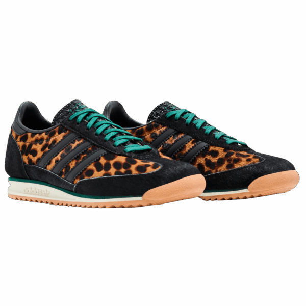 adidas SL 72 OG Leopard Print Collegiate Green (Women's) - Image 5