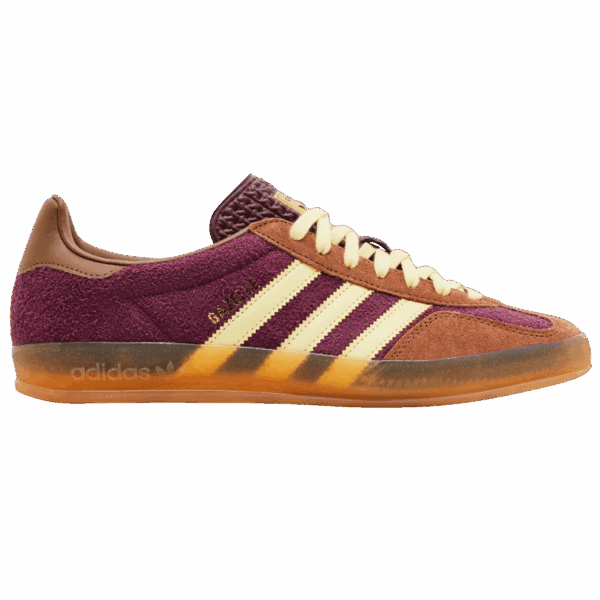adidas Gazelle Indoor Maroon Almost Yellow