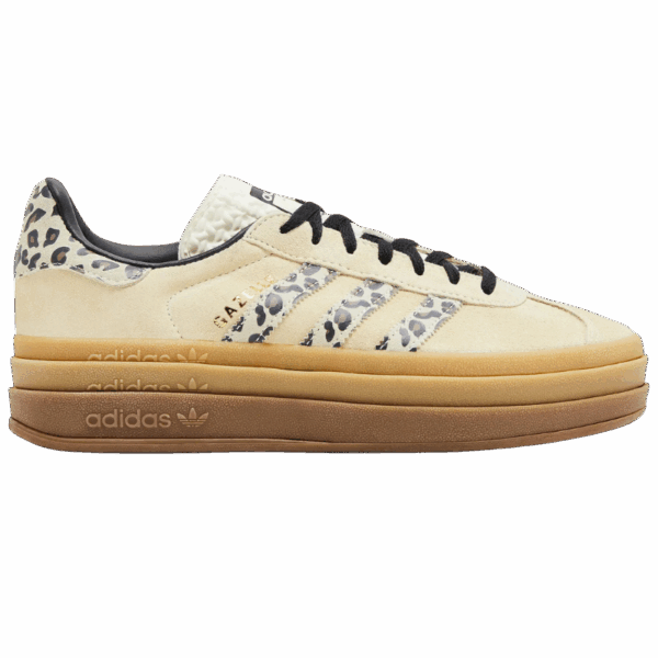adidas Gazelle Bold Cream Black Leopard (Women's)