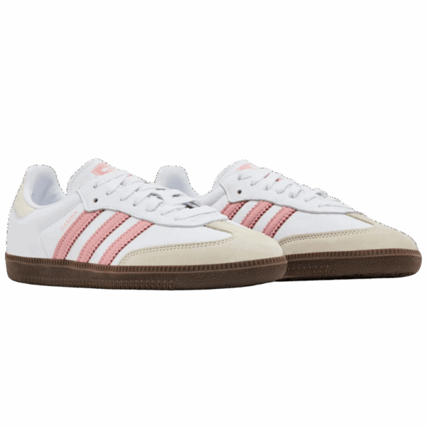 adidas Samba OG White Wonder Mauve (Women's) - Image 5