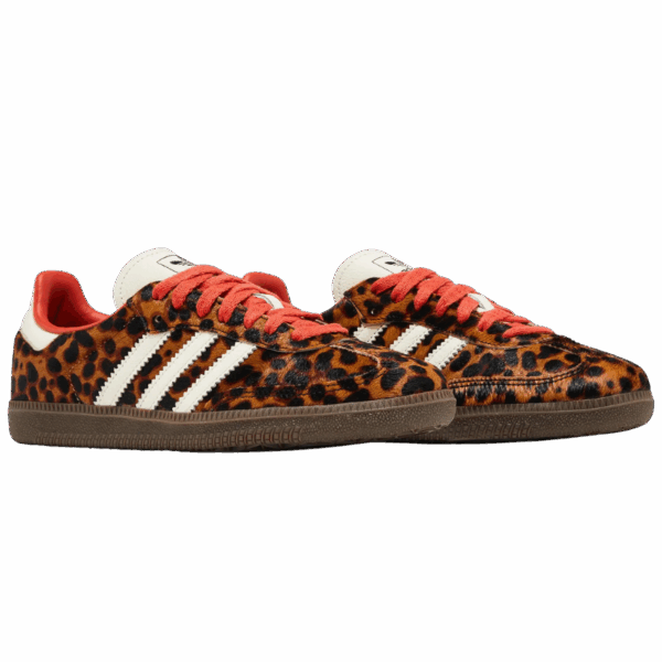 adidas Samba OG Preloved Red Leopard (Women's) - Image 5