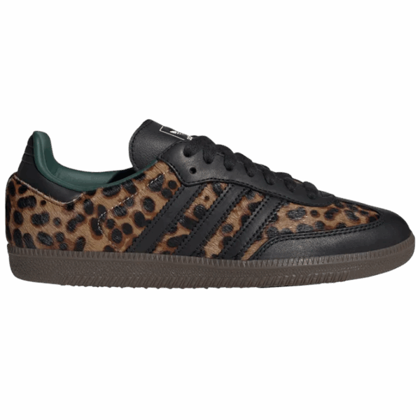 adidas Samba OG Black Green Leopard (Women's)