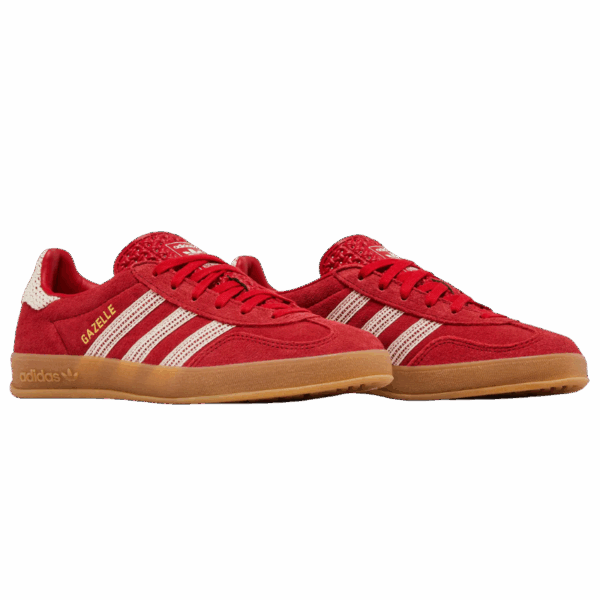 adidas Gazelle Indoor Better Scarlet Wonder White Gum (Women's) - Image 5
