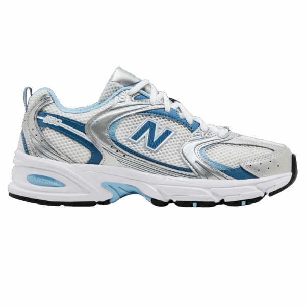 New Balance 530 Silver Metallic Heron Blue