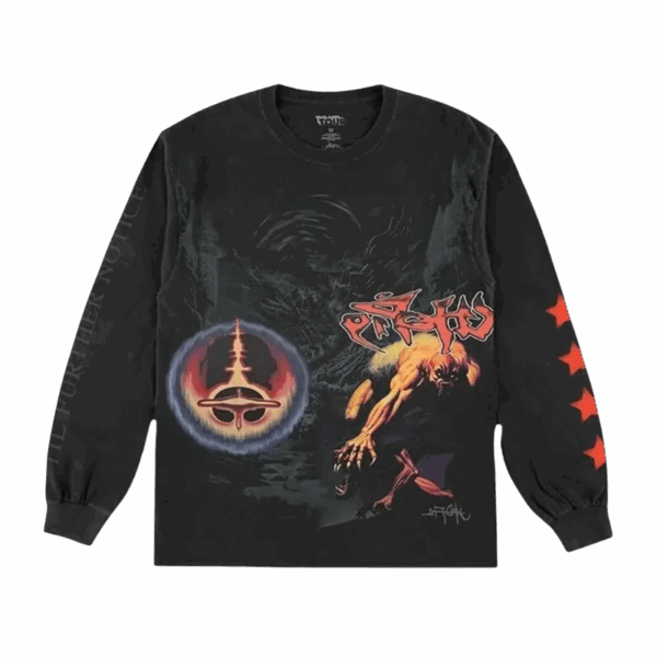 Cactus Jack by Travis Scott Utopia Circus Maximus Tour Longsleeve