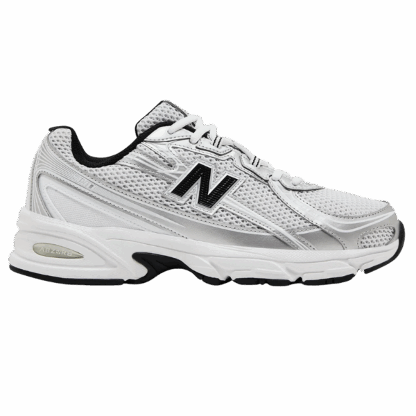 New Balance 740 White Silver Metallic Navy