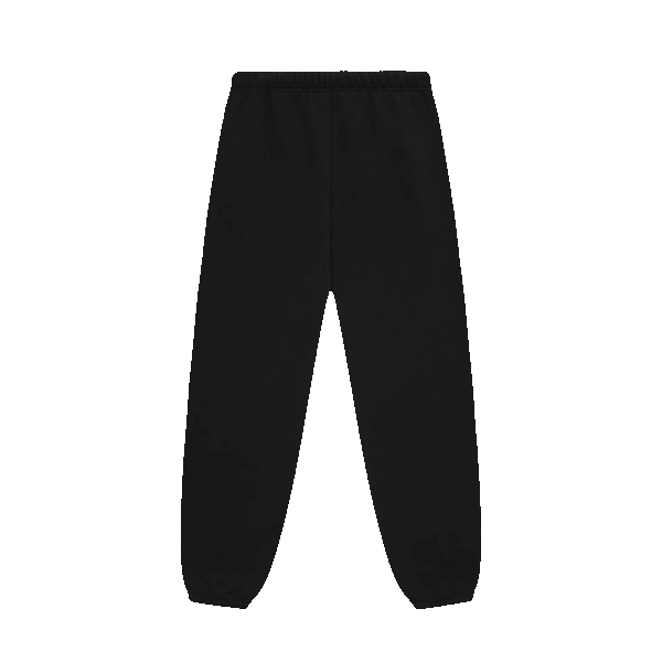 Fear of God Essentials Fleece Essential Sweatpant (FW24) Black - Image 2
