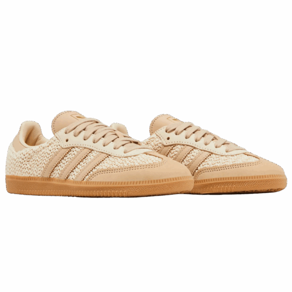 adidas Samba OG Crochet Pack Sand Strata (Women's) - Image 5