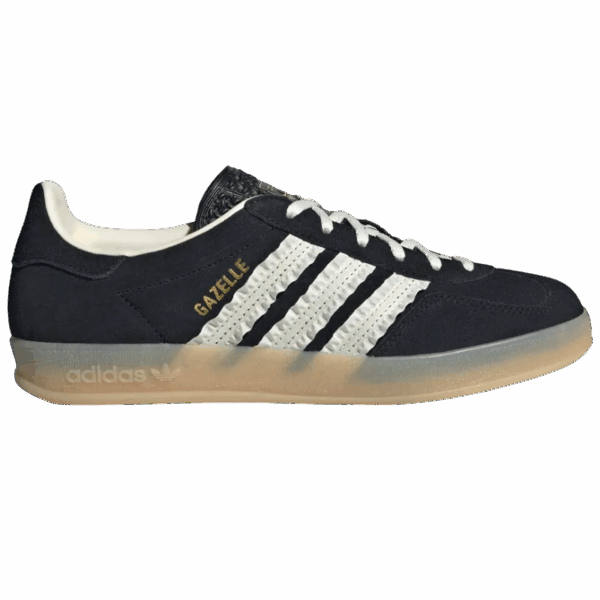 adidas Gazelle Indoor Core Black Cream White Gum (Women's)