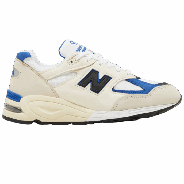 New Balance 990v2 MiUSA White Blue