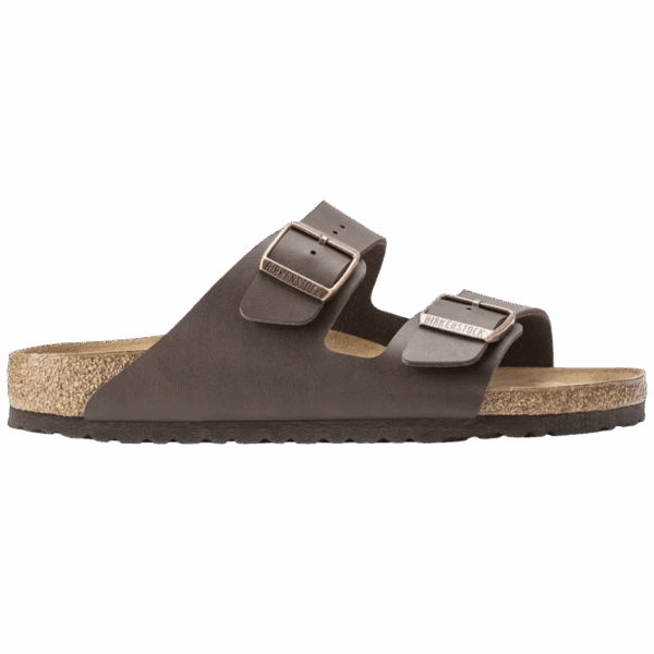 Birkenstock Arizona Natural Leather Dark Brown