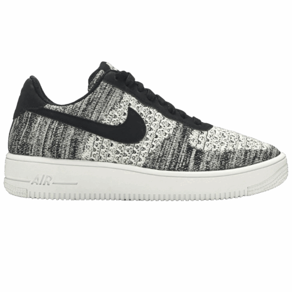 Nike Air Force 1 Flyknit 2 Black Pure Platinum