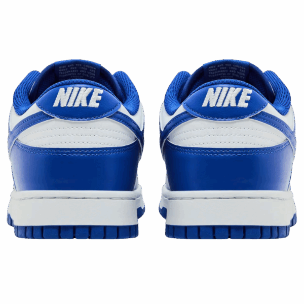 Nike Dunk Low White Hyper Royal (2025) - Image 4