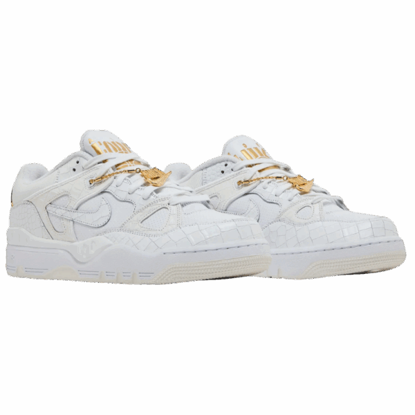 Nike Air Force 3 Low SP Nigo White Metallic Gold - Image 5
