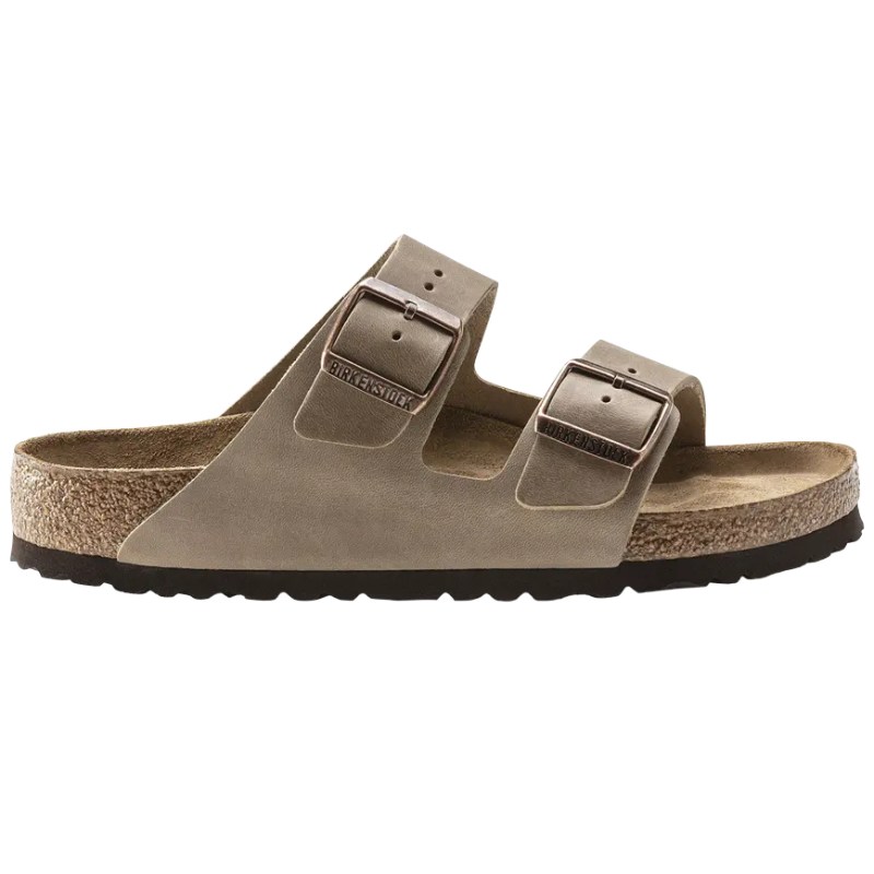 Birkenstock Arizona Soft Footbed Oiled Leather Tobacco Brown