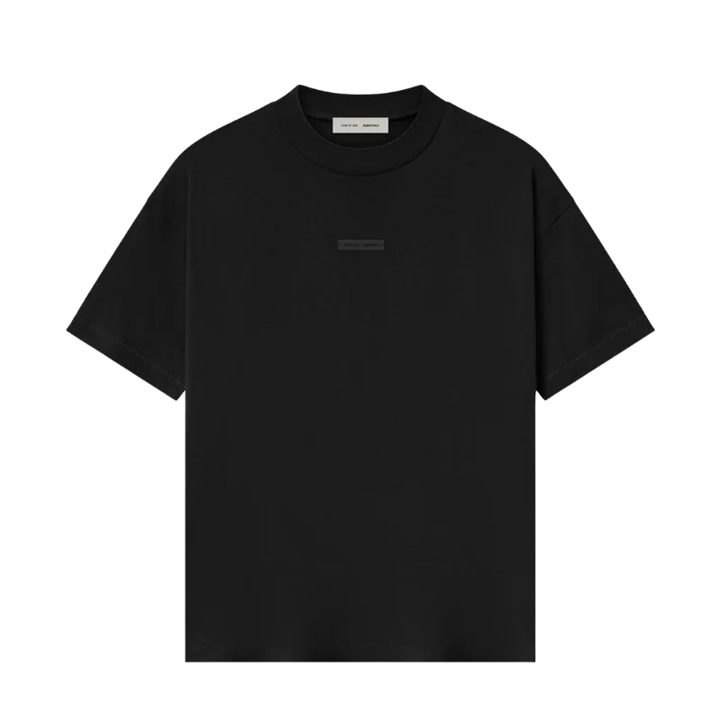 Fear of God Essentials Classic Tee Jet Black