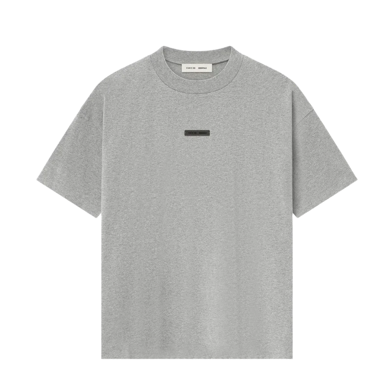 Fear of God Essentials Classic Tee Concrete Heather