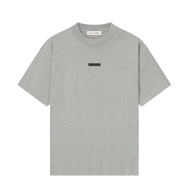 Fear of God Essentials Essential Tee Concrete Heather