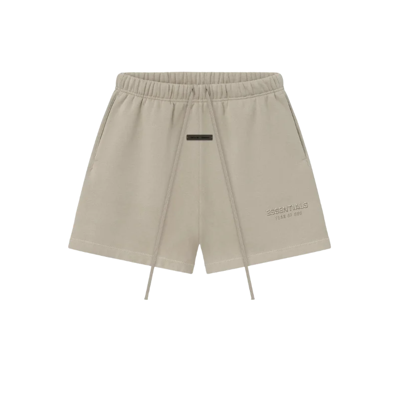 Fear of God Essentials Soccer Fleece Shorts 'Timber'
