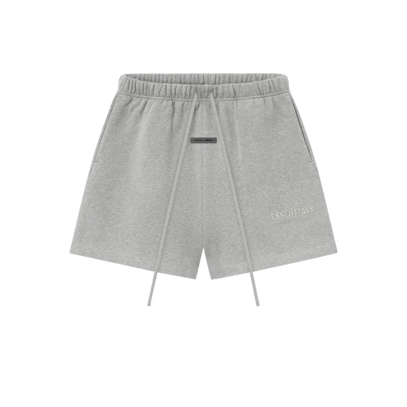 Fear of God Essentials Classic Fleece Sweatshort Concrete Heather