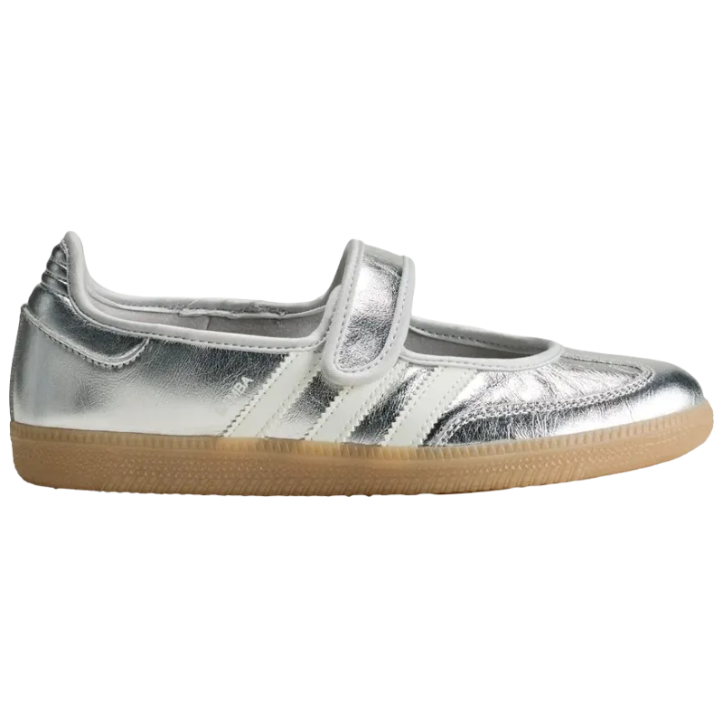 adidas Samba Jane Silver Metallic Off White (Women's)