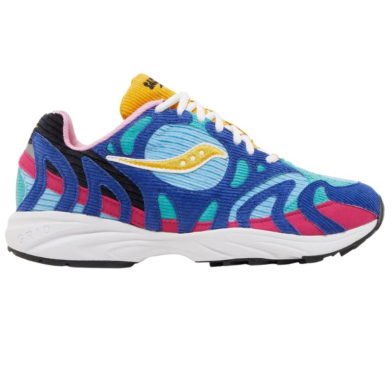 Saucony Grid Azura 2000 Corduroy Patchwork Multi-Color