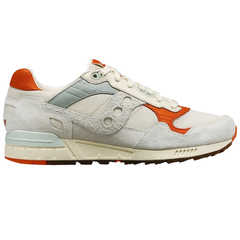 Saucony Shadow 5000 Premium Light Beige Mint Orange