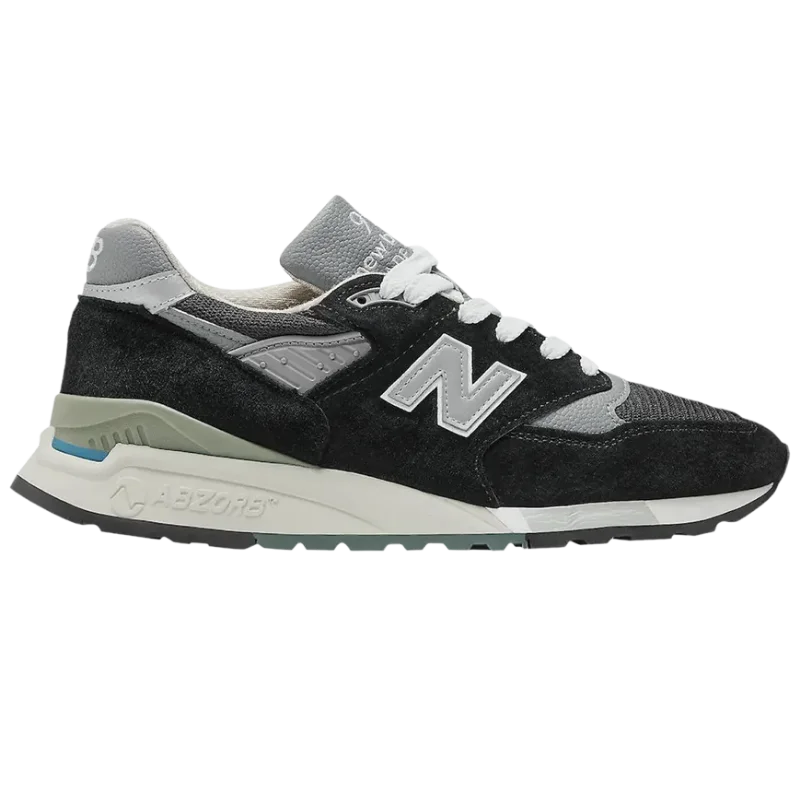New Balance 998 MiUSA Black Silver